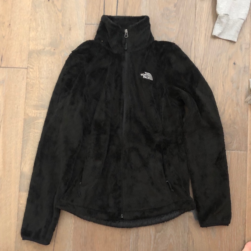 Black Northface Fuzzy Jacket